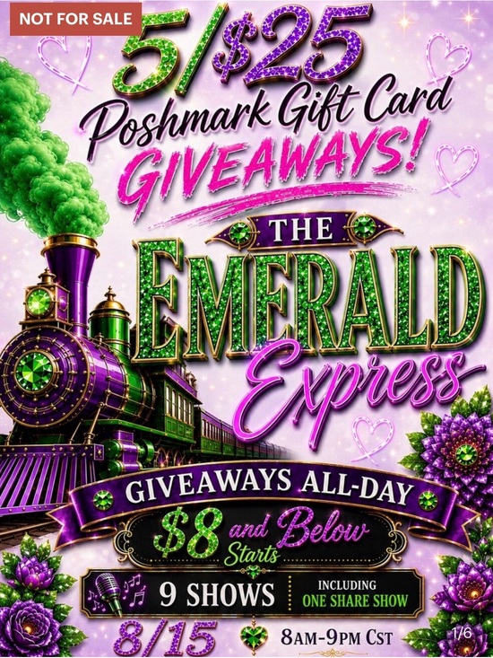 Tops - 8/15 THE EMERALD EXPRESS TRAIN